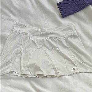 White Women's tennis Skirt